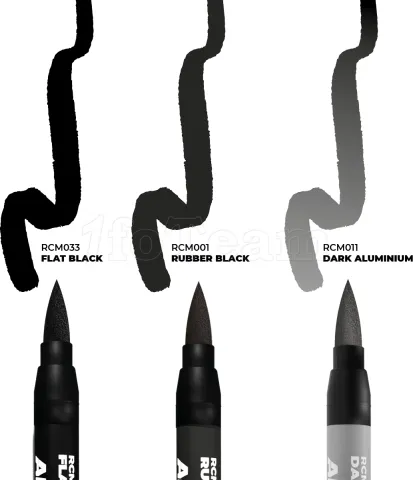 Photo de Ak Interactive - Real Colors Marker Set Wheels (3 Markers)