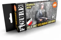 Photo de Ak Interactive Set de Peinture - German Field Grey Uniforms 3G
