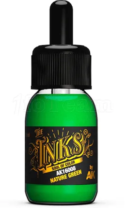 Photo de Ak Interactive Set de : The Inks - Nature (Set de 3 Ref.)