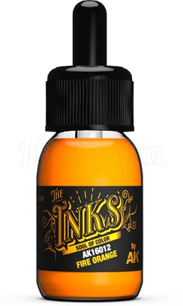 Photo de Ak Interactive Set de : The Inks - Secondary Colors (Set de 3 Ref.)
