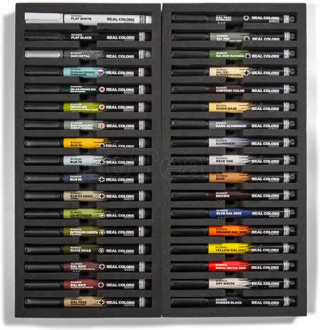 Photo de Ak Interactive - Special Box 34 Real Colors Markers