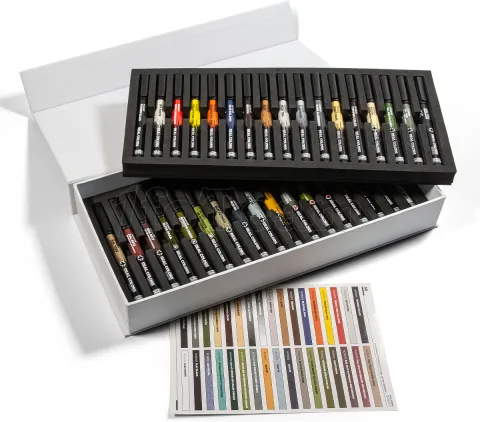 Photo de Ak Interactive - Special Box 34 Real Colors Markers