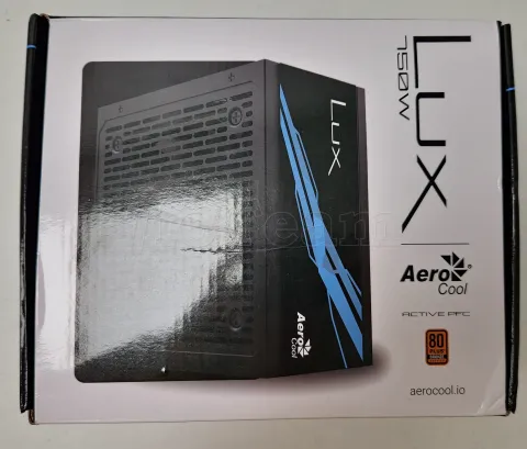 Photo de Alimentation ATX AeroCool Lux - 750W (Noir) - SN BLD75AEC1392479 - ID 203763