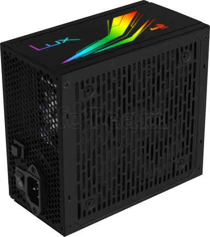 Photo de Alimentation ATX AeroCool Lux RGB - 1000W (Noir)