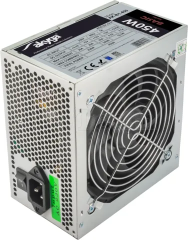 Photo de Alimentation ATX Akyga Basic AK-B1 - 450W (Gris)