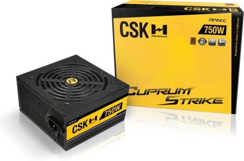 Photo de Alimentation ATX Antec Cuprum Strike CSK H - 750W (Noir)