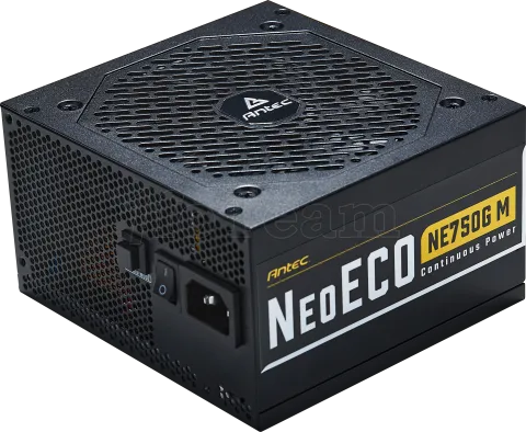 Photo de Alimentation ATX Antec NeoEco Gold - 750W (Noir)