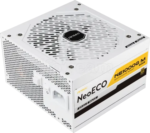 Photo de Alimentation ATX Antec NeoEco Gold M ATX 3.0 - 1000W (Blanc)