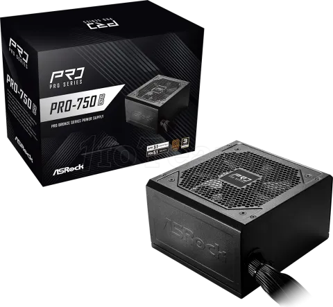 Photo de Alimentation ATX ASRock Bronze Pro - 750W (Noir)