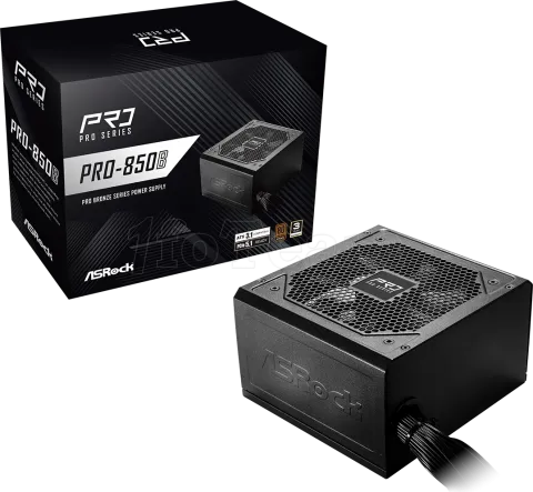 Photo de Alimentation ATX ASRock Bronze Pro - 850W (Noir)