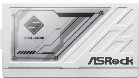 Photo de Alimentation ATX ASRock Steel Legend - 1200W (Blanc)