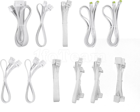 Photo de Alimentation ATX ASRock Steel Legend - 1200W (Blanc)