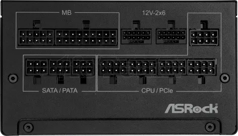 Photo de Alimentation ATX ASRock Steel Legend - 1200W (Noir)