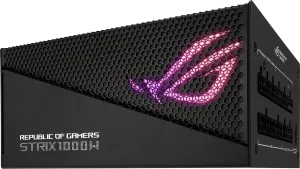 Photo de Alimentation ATX Asus Rog Strix Aura Edition RGB - 1000W (Noir)