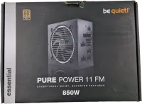 Photo de Alimentation ATX Be Quiet Pure Power 11 FM - 850W - SN 324H2080001075 - ID 192351