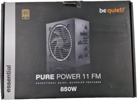 Photo de Alimentation ATX Be Quiet Pure Power 11 FM - 850W - SN 324H2080001075 - ID 192351
