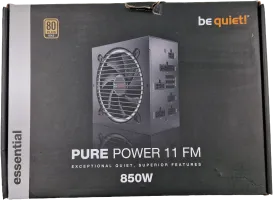 Photo de Alimentation ATX be quiet! Pure Power 11 FM - 850W - SN 324H2080001075 - ID 192351