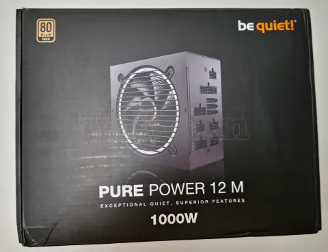 Photo de Alimentation ATX Be Quiet Pure Power 12 M - 1000W (Noir) - SN 345H3490002222 - ID 203764