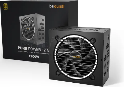 Photo de Alimentation ATX Be Quiet Pure Power 12 M - 1200W (Noir)