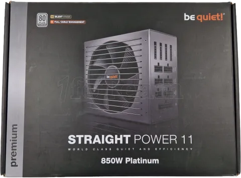 Photo de Alimentation ATX be quiet! Straight Power 11 Platinum - 850W - SN 308S2031000994 - ID 192364