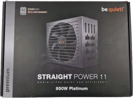 Photo de Alimentation ATX be quiet! Straight Power 11 Platinum - 850W - SN 308S2031000994 - ID 192364