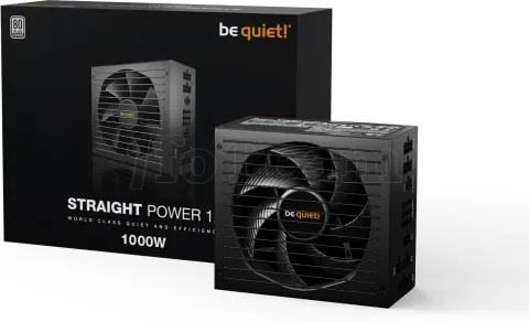 Photo de Alimentation ATX Be Quiet Straight Power 12 Platinum - 1000W (Noir)