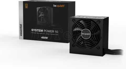 Photo de Alimentation ATX Be Quiet System Power 10 - 450W (Noir)