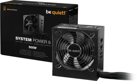 Photo de Alimentation ATX Be Quiet System Power 9 CM - 500W