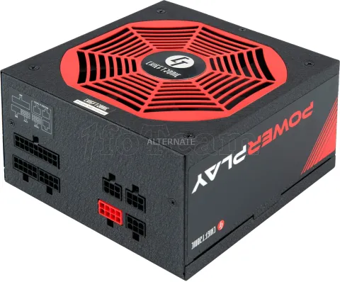Photo de Alimentation ATX Chieftec Chieftronic Power Play GPU-1050FC - 1050W (Noir/Rouge)