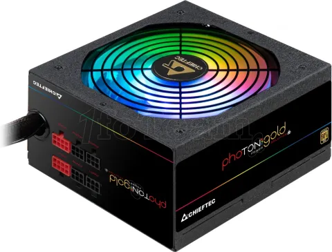 Photo de Alimentation ATX Chieftec Photon Gold RGB - 750W (Noir)