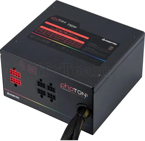 Photo de Alimentation ATX Chieftec Photon RGB - 750W (Noir)