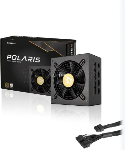 Photo de Alimentation ATX Chieftec Polaris PPS-650FC - 650W (Noir)