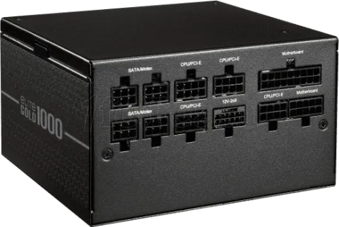 Photo de Alimentation ATX Cooler Master Elite Gold - 1000W (Noir)