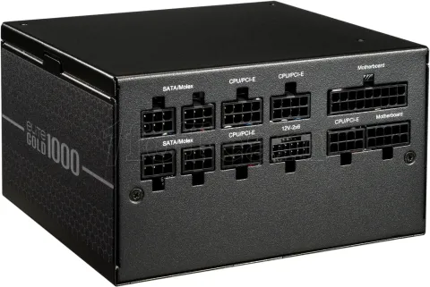 Photo de Alimentation ATX Cooler Master Elite Gold - 1000W (Noir)