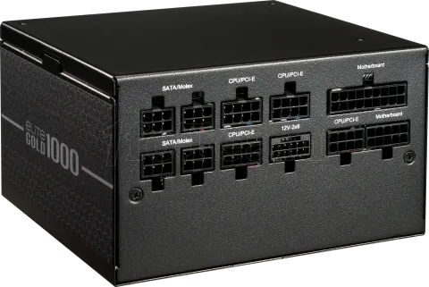 Photo de Alimentation ATX Cooler Master Elite Gold - 1000W (Noir)