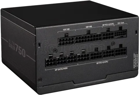 Photo de Alimentation ATX Cooler Master Elite Gold - 750W (Noir)