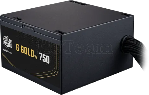 Photo de Alimentation ATX Cooler Master G Gold V2 - 750W (Noir)