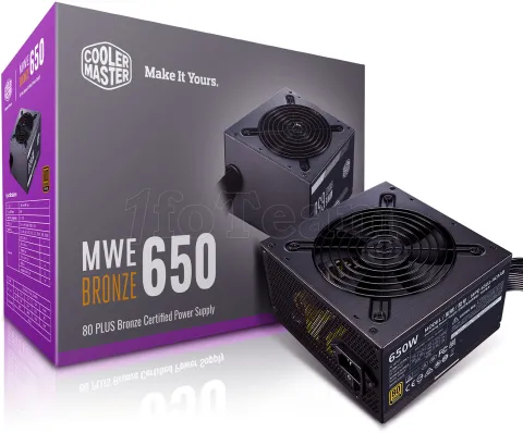 Photo de Alimentation ATX Cooler Master MWE Bronze V2 230V - 650W