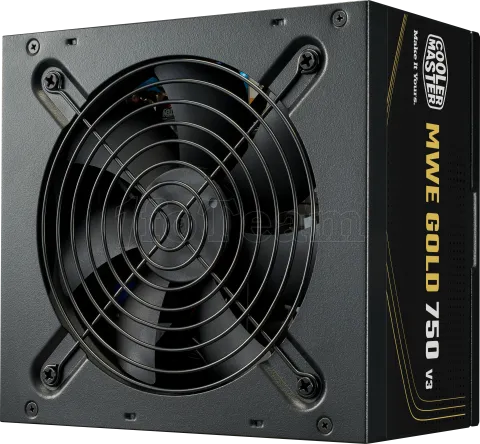 Photo de Alimentation ATX Cooler Master MWE Gold - 750W (Noir)
