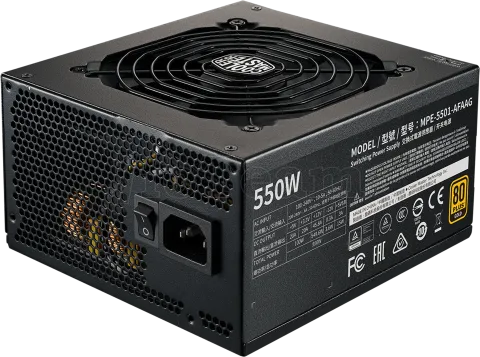 Photo de Alimentation ATX Cooler Master MWE Gold FM V2 - 850W