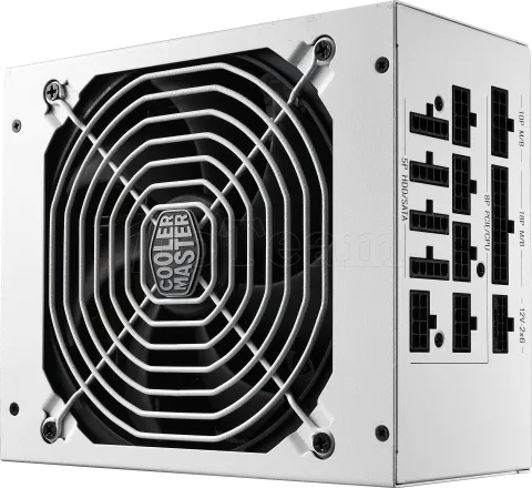 Photo de Alimentation ATX Cooler Master MWE Gold V2 - 1050W (Blanc)