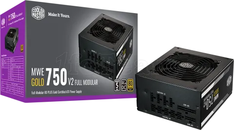 Photo de Alimentation ATX Cooler Master MWE Gold V2 - 750W (Noir)