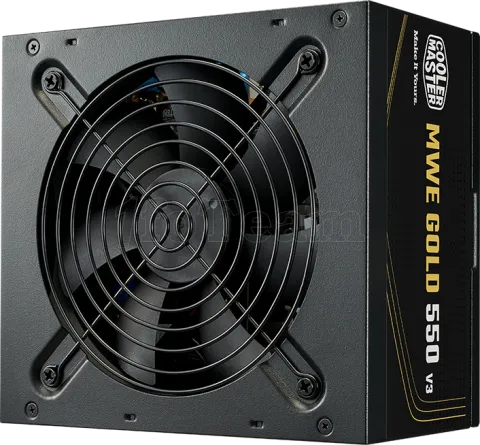 Photo de Alimentation ATX Cooler Master MWE Gold V3 - 550W (Noir)