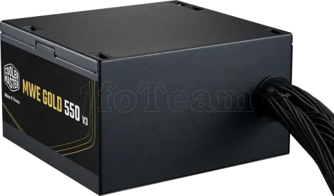 Photo de Alimentation ATX Cooler Master MWE Gold V3 - 550W (Noir)