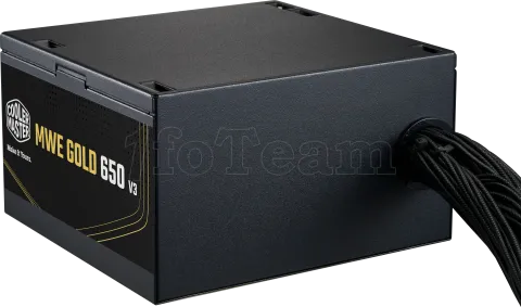 Photo de Alimentation ATX Cooler Master MWE Gold V3 - 650W (Noir)