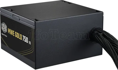 Photo de Alimentation ATX Cooler Master MWE Gold V3 - 750W (Noir)