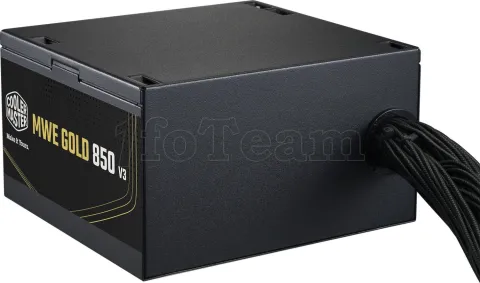 Photo de Alimentation ATX Cooler Master MWE Gold V3 - 850W (Noir)