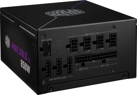 Photo de Alimentation ATX Cooler Master MWE Gold V3 - 850W (Noir)