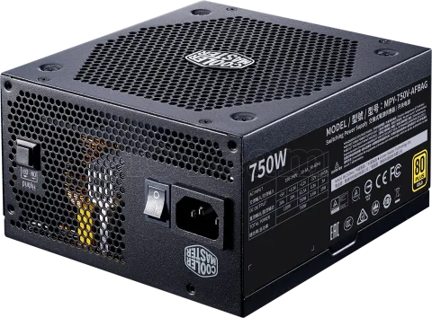 Photo de Alimentation ATX Cooler Master V Gold V2 - 750W (Noir)