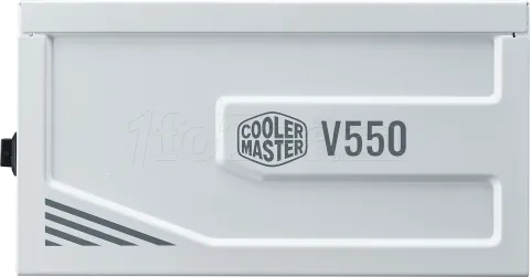 Photo de Alimentation ATX Cooler Master V550 Gold V2 - 550W (Blanc)